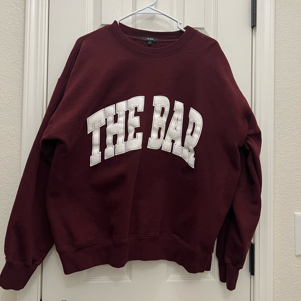 The bar sweatshirt